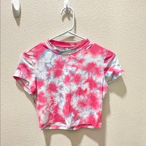Zumiez Tie Dye crop top